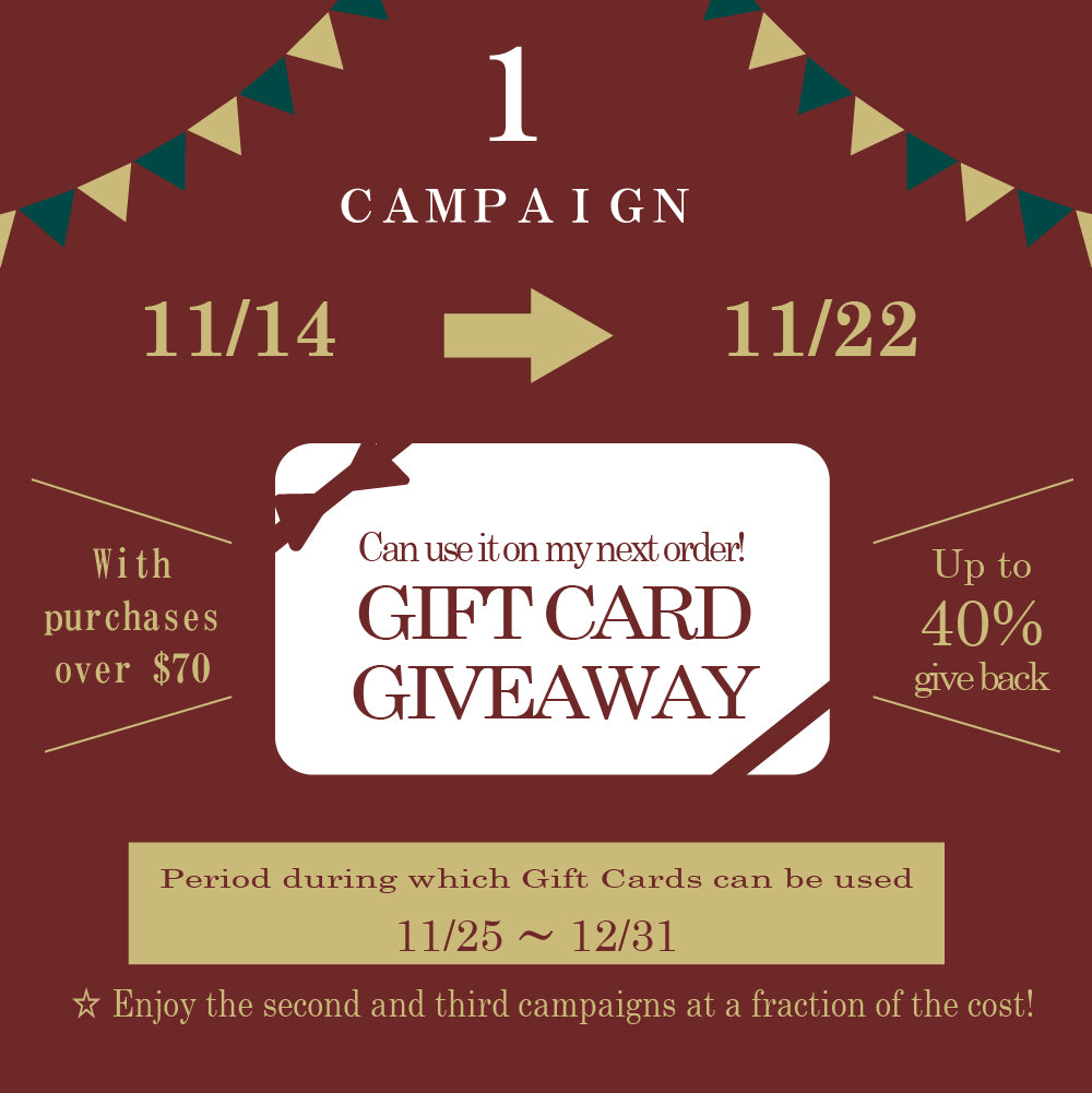 Apology for Gift Card Campaign TOYO STEEL Co., Ltd.