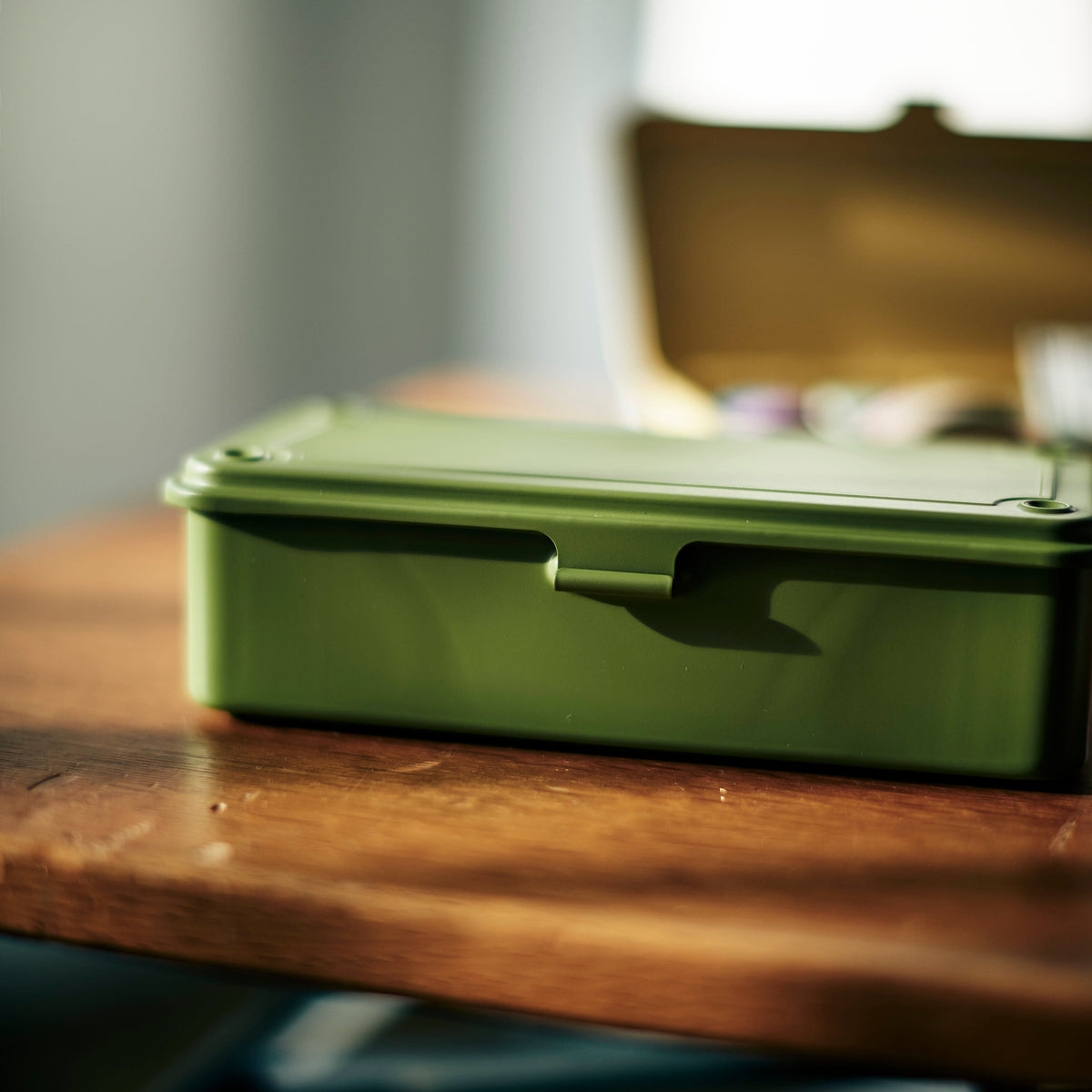TOYO Trunk Shape Toolbox T-190 JG (Japanese tea green) | 東洋