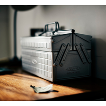 Load image into Gallery viewer, TOYO Cantilever Toolbox ST-350 SV (Silver)