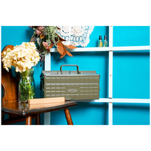 Load image into Gallery viewer, TOYO Cantilever Toolbox ST-350 MG (Moss green)