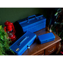 Load image into Gallery viewer, TOYO Trunk Shape Toolbox T-320 B (Blue)