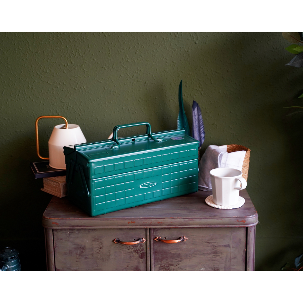 TOYOKO キャビネット① TOYO Cantilever Toolbox ST-350 AG (AntiqueGreen) | 東洋スチール