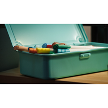 Load image into Gallery viewer, TOYO Trunk Shape Toolbox T-190 SE (Summer emerald green)