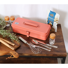 Load image into Gallery viewer, TOYO Trunk Shape Toolbox T-320 P0 (Living coral)