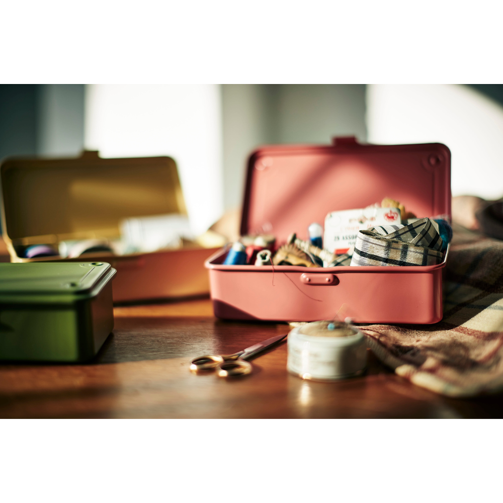 家具 TORAY CP-205 TOYO Trunk Shape Toolbox T-190 P0 (Living coral) | 東洋スチール