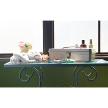 画像をギャラリービューアに読み込む, トランク型工具箱 T-320 SV (シルバー)