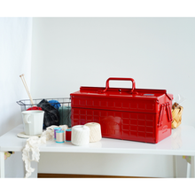 Load image into Gallery viewer, TOYO Cantilever Toolbox ST-350 R (Red)