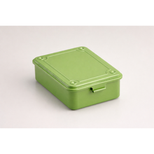 Load image into Gallery viewer, TOYO Trunk Shape Toolbox T-150 JGS (Japanese tea green Smooth)