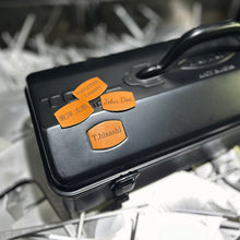 Load image into Gallery viewer, Personalized Leather Tag