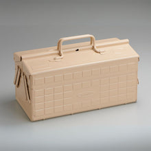 画像をギャラリービューアに読み込む, 2段式工具箱 ST-350 BG (ベージュ)