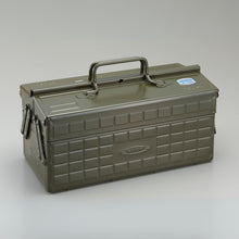 Load image into Gallery viewer, TOYO Cantilever Toolbox ST-350 MG (Moss green)