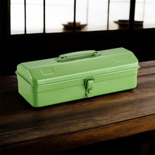 Load image into Gallery viewer, Mountain-shaped tool box Y-350 JGS (Japanese tea green Smooth)