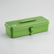 Load image into Gallery viewer, TOYO Trunk Shape Toolbox T-320 JGS (Japanese tea green Smooth)