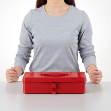 Load image into Gallery viewer, TOYO Trunk Shape Toolbox T-320 R (Red)