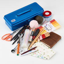 Load image into Gallery viewer, TOYO Trunk Shape Toolbox T-320 B (Blue)