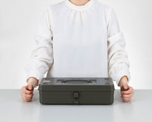 Load image into Gallery viewer, TOYO Trunk Shape Toolbox T-350 SV (Silver)