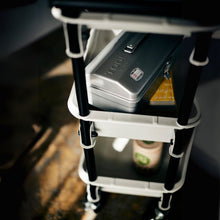 画像をギャラリービューアに読み込む, 3段式ツールワゴンロイヤル TWR-4GR (キミドリ)