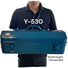 画像をギャラリービューアに読み込む, 山型工具箱 Y-530 B (ブルー)
