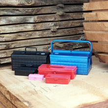 画像をギャラリービューアに読み込む, 2段式工具箱 GL-470 B (ブルー)