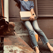 Load image into Gallery viewer, KONSTELLA Clutch (Champagne gold)