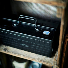 Load image into Gallery viewer, TOYO Cantilever Toolbox ST-350 BK (Black)
