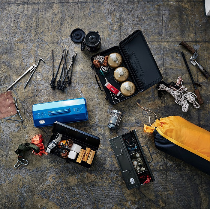 TOYO Trunk Shape Toolbox T-320 BK (Black) | 東洋スチール株式会社