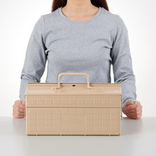 Load image into Gallery viewer, TOYO Cantilever Toolbox ST-350 SV (Silver)