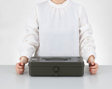Load image into Gallery viewer, TOYO Trunk Shape Toolbox T-350 BK (Black)