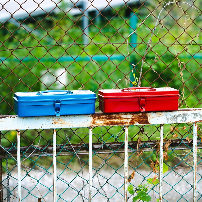 TOYO Trunk Shape Toolbox T-320 B (Blue) | 東洋スチール株式会社