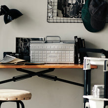 Load image into Gallery viewer, TOYO Cantilever Toolbox ST-350 SV (Silver)