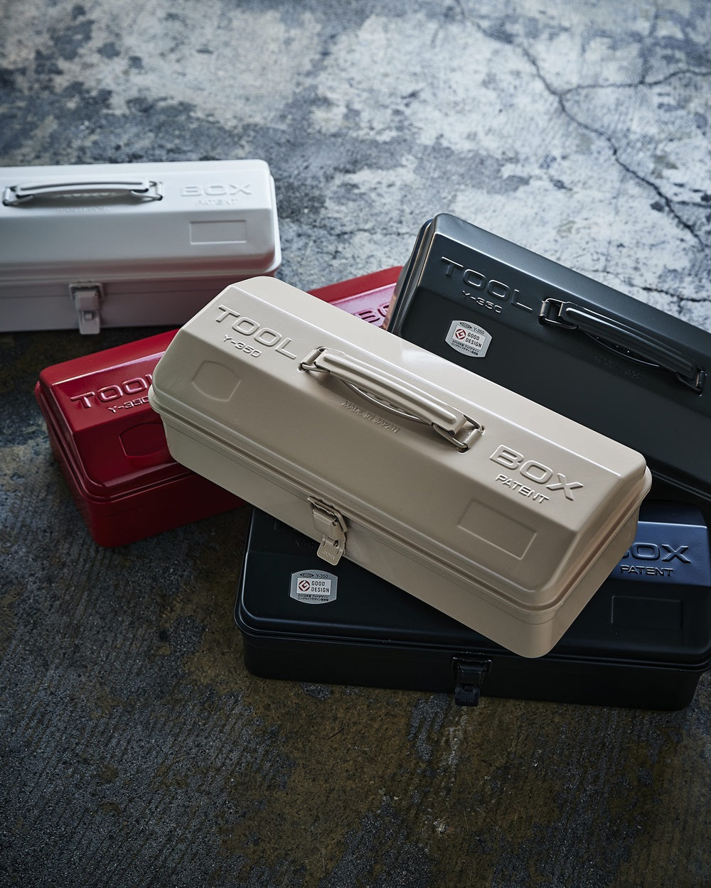 【2個セット】山形工具箱 Y-350&トランク型工具箱 T-190