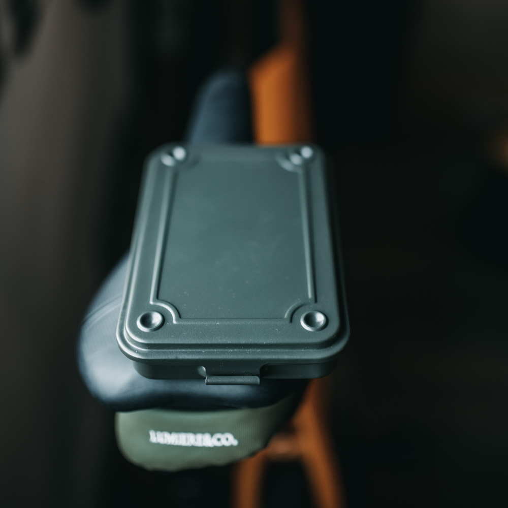 TOYO Trunk Shape Toolbox T-152 MG (Moss green) | 東洋スチール株式