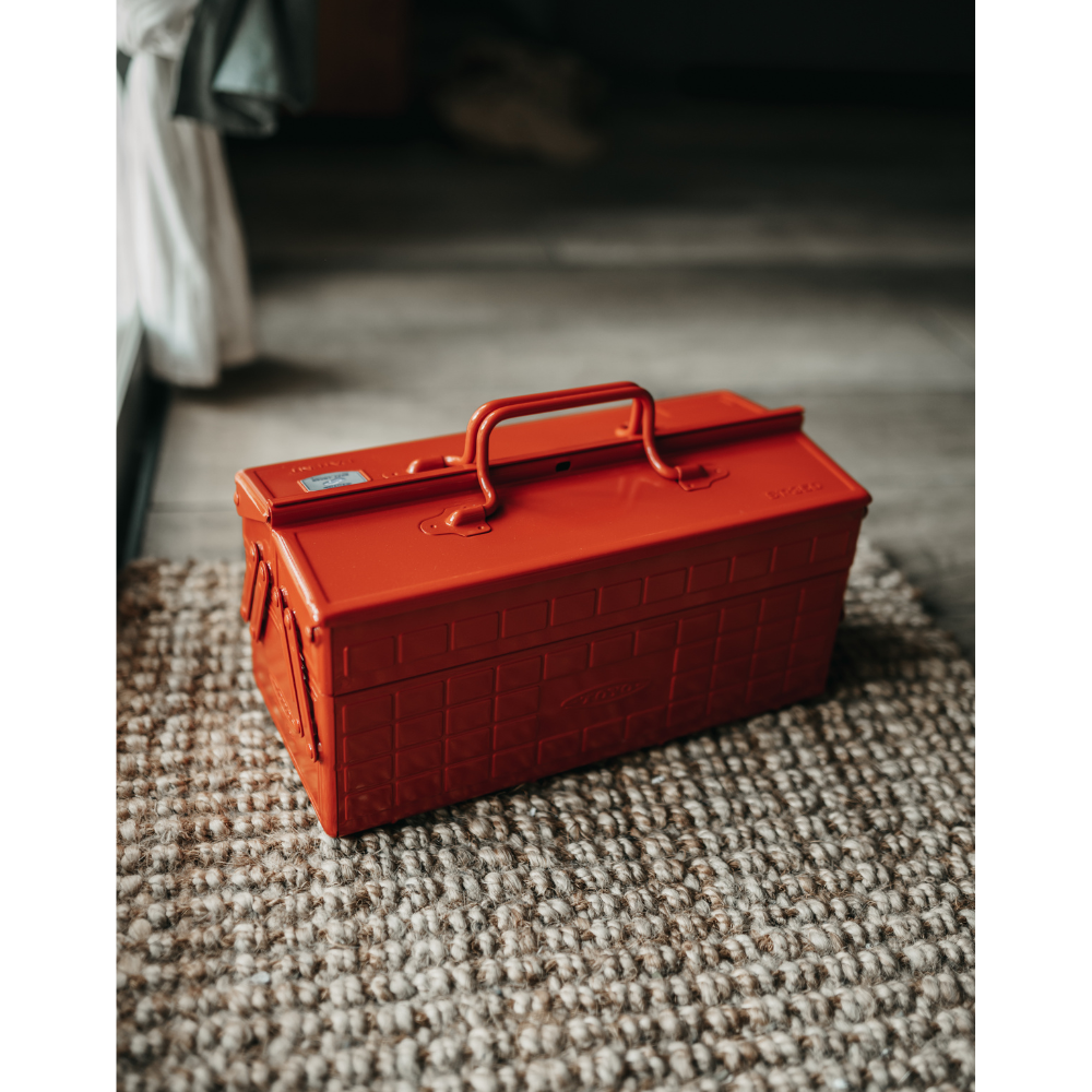 TOYO Cantilever Toolbox ST-350 R (Red)