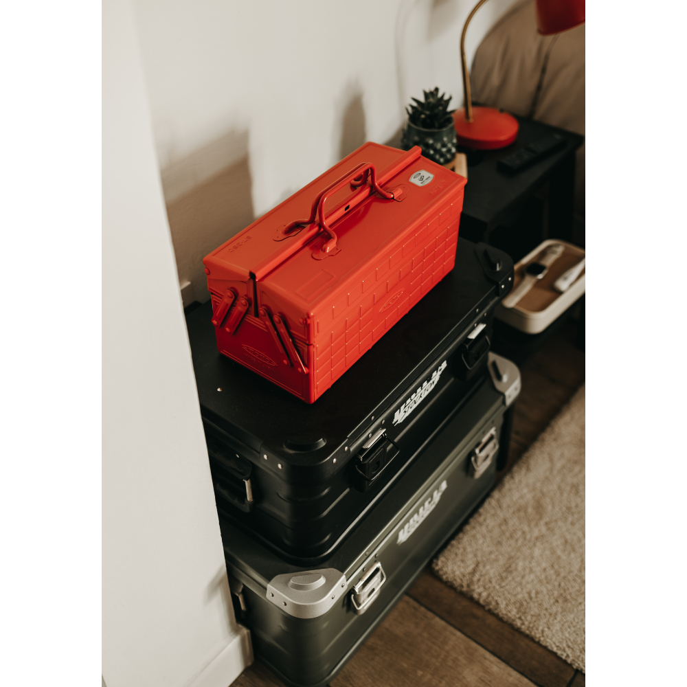 TOYO Cantilever Toolbox ST-350 R (Red)
