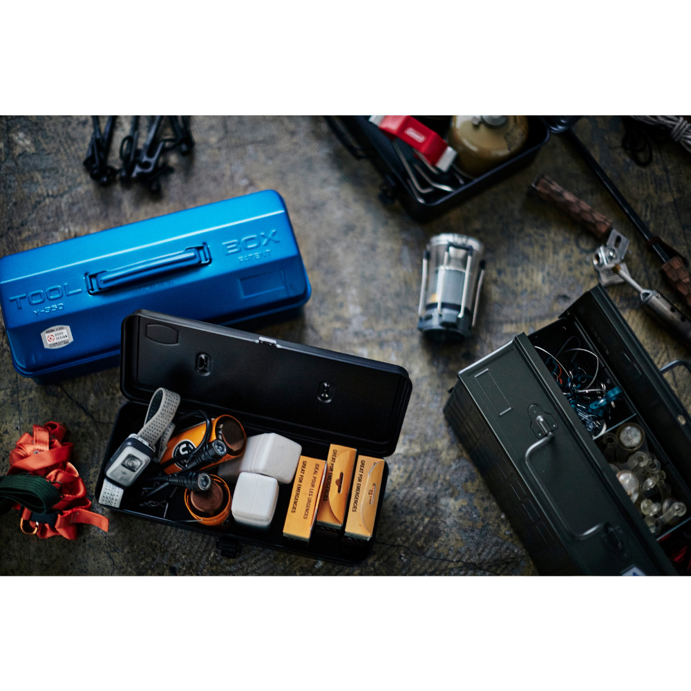 山型工具箱 Y-350 B (ブルー)