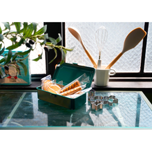 画像をギャラリービューアに読み込む, トランク型工具箱 T-190 AG(アンティークグリーン)
