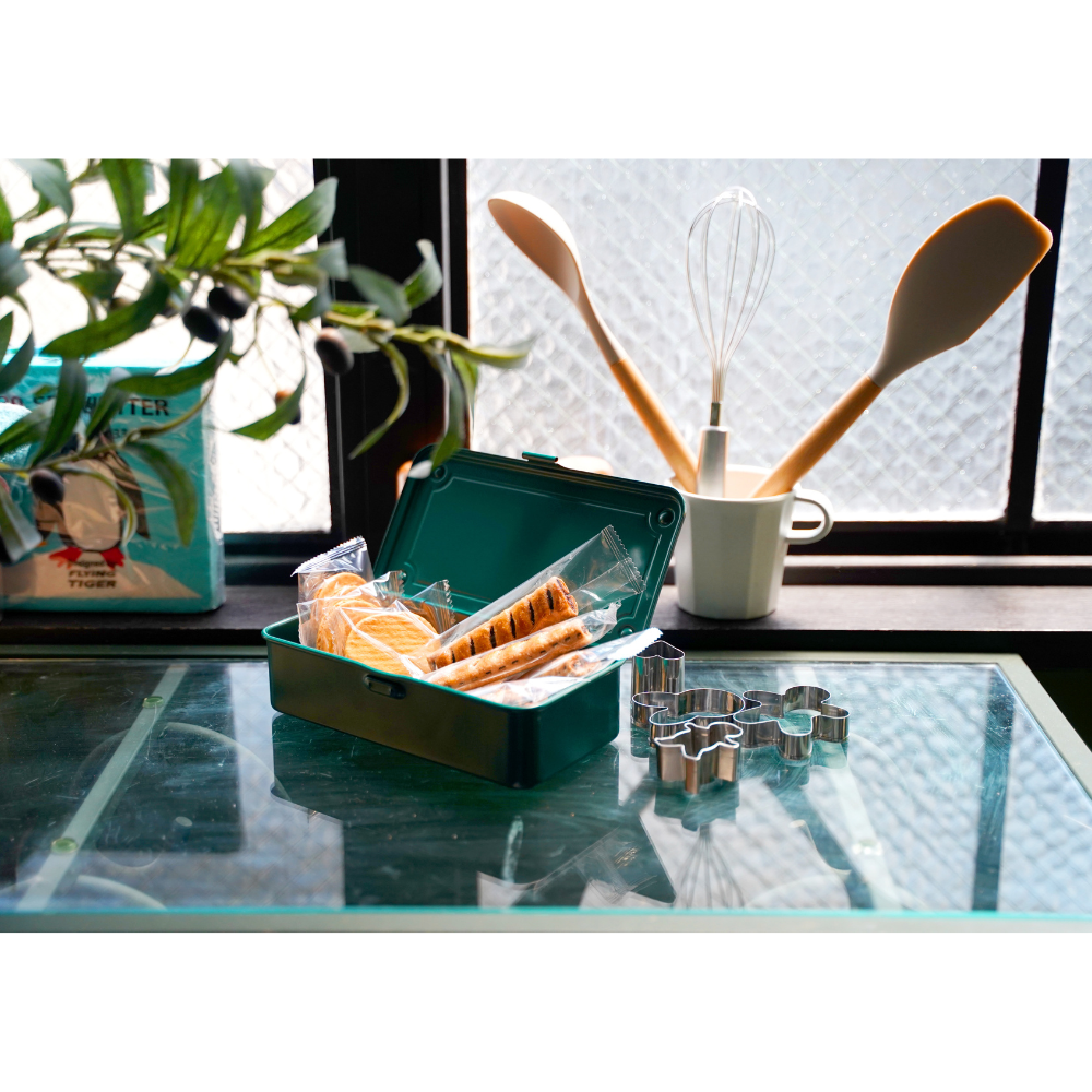 TOYO Trunk Shape Toolbox T-190 AG (Antique Green) | 東洋スチール TOYO Trunk Shape Toolbox T-190 AG (Antique Green) | 東洋スチール