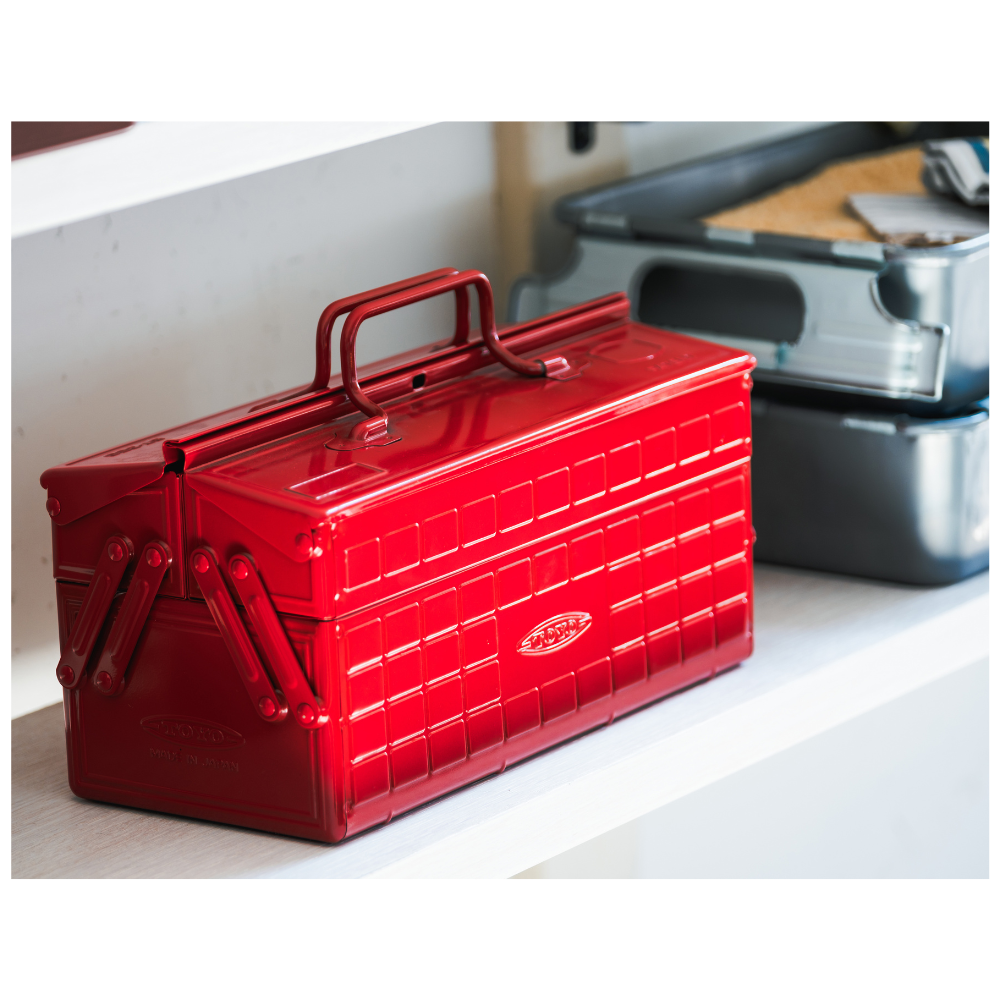 TOYO Cantilever Toolbox ST-350 R (Red) | 東洋スチール株式会社