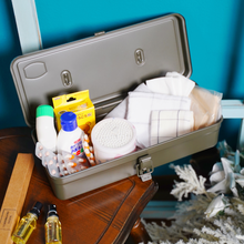 Load image into Gallery viewer, TOYO Trunk Shape Toolbox T-320 MG (Moss green)
