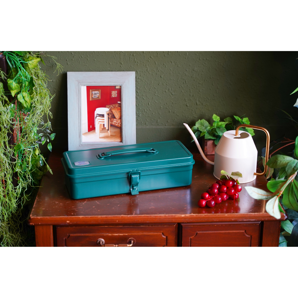 TOYO Trunk Shape Toolbox T-320 AG (Antique Green) | 東洋スチール