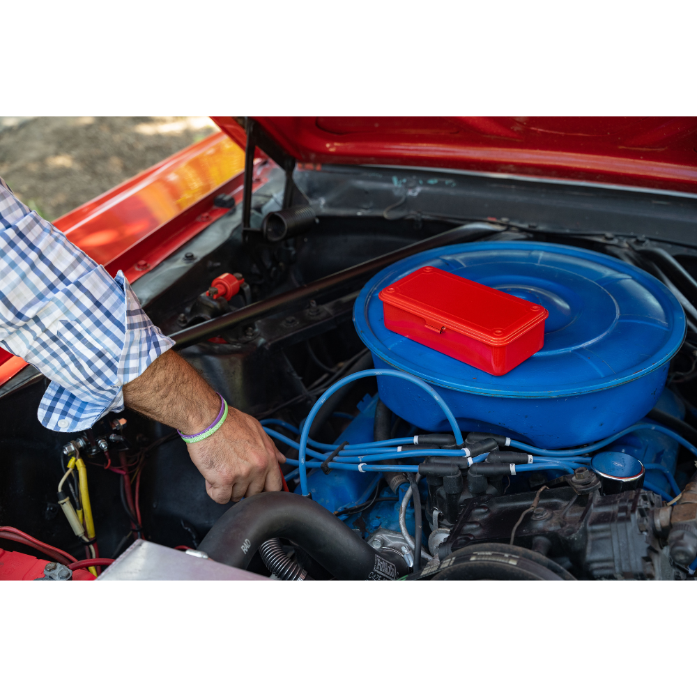 トランク型工具箱 T-190 R（レッド）