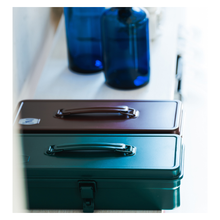 画像をギャラリービューアに読み込む, トランク型工具箱 T-320 AB (アンティークブラウン)
