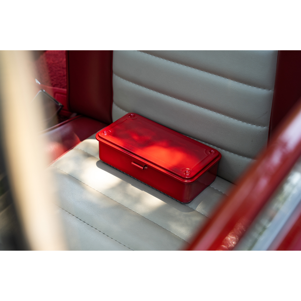 TOYO Trunk Shape Toolbox T-190 R (Red) | 東洋スチール株式会社 TOYO Trunk Shape Toolbox T-190 R (Red) | 東洋スチール株式会社