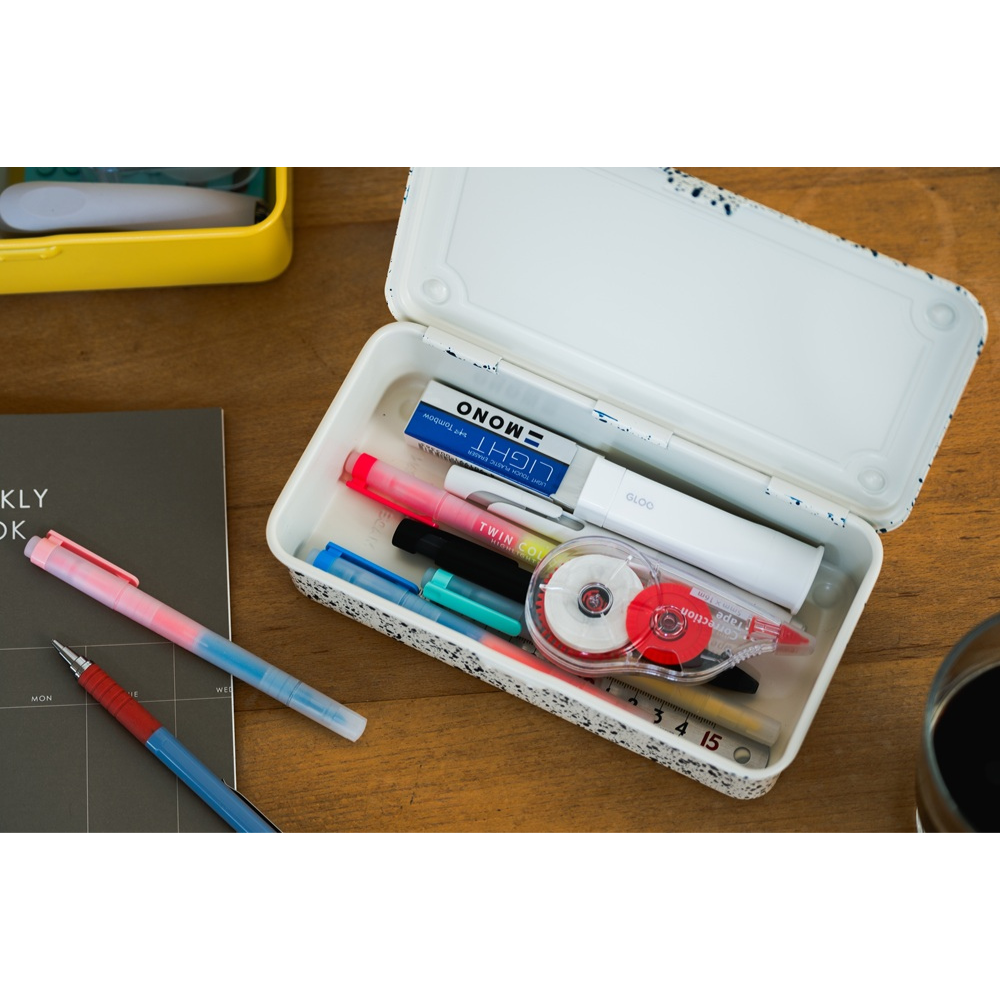 TOYO Trunk Shape Toolbox T-190 JWI (Japanese white indigo) | 東洋