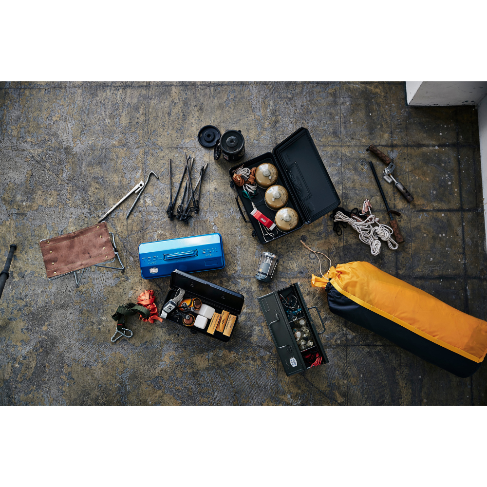 TOYO Trunk Shape Toolbox T-360 BK (Black) | 東洋スチール株式会社 TOYO Trunk Shape Toolbox T-360 BK (Black) | 東洋スチール株式会社