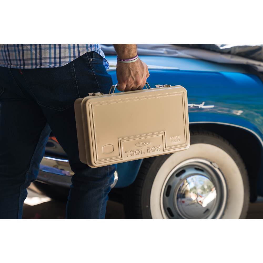 TOYO Trunk Shape Toolbox T-360 BG (Beige) | 東洋スチール株式会社