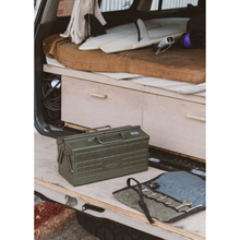 Load image into Gallery viewer, TOYO Cantilever Toolbox ST-350 MG (Moss green)
