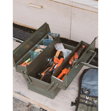 Load image into Gallery viewer, TOYO Cantilever Toolbox ST-350 MG (Moss green)
