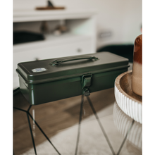 Load image into Gallery viewer, TOYO Trunk Shape Toolbox T-320 MG (Moss green)
