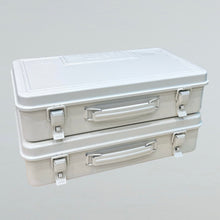 Load image into Gallery viewer, [Set of 2] TOYO Trunk Shape Toolbox T-360 W (white)

